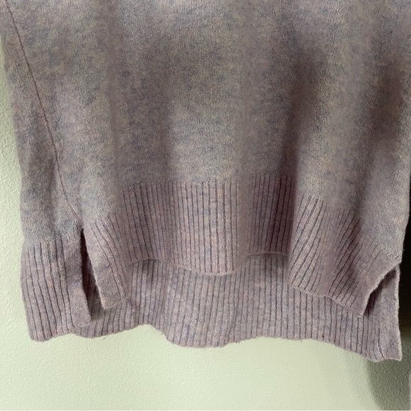 Madewell Alpaca Wool Payton Sweater (Lilac Heather) - Picture 9 of 11